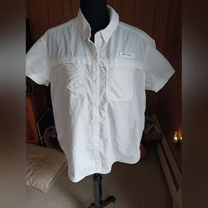 Eddie Bauer UPF 50 Adventurer Pro Field Short Sleeve Shirt, XL, EUC